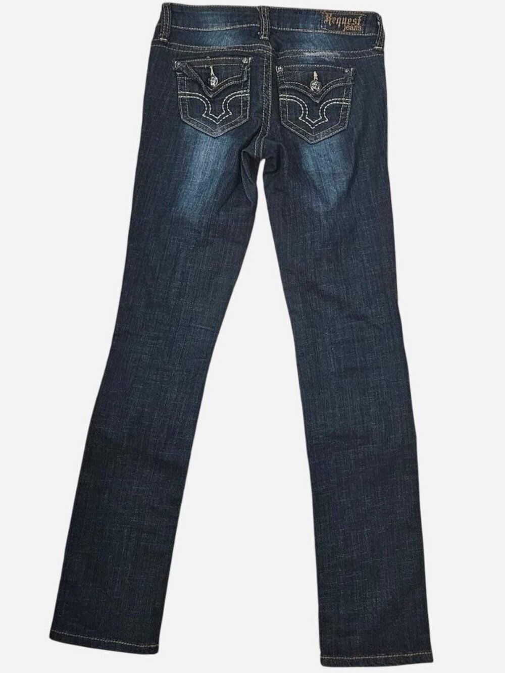 Request Size 1 Dark Wash Skinny Jeans